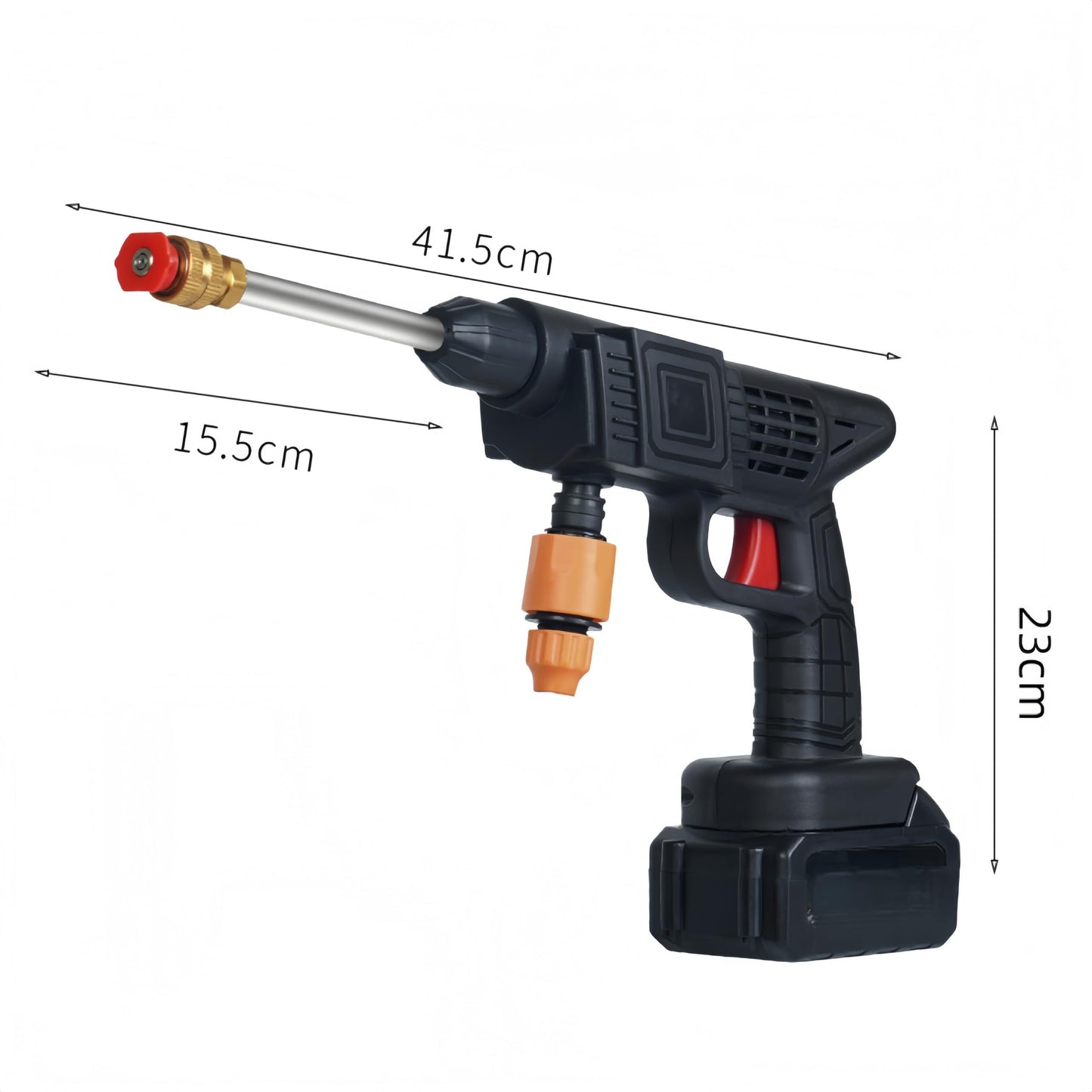 1 Electric Cordless High Pressure Car Washing Gun