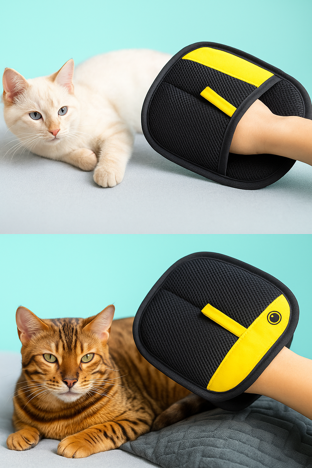 Pad Anti-Poils™ – Brosse Magique Réutilisable pour Chats & Chiens | Enlève les Poils sur Vêtements, Canapé & Maison”